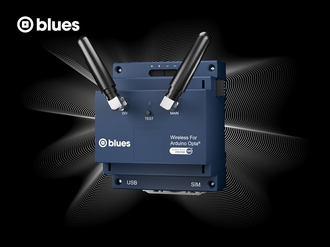 Announcing the Blues Wireless for Arduino Opta Expansion banner