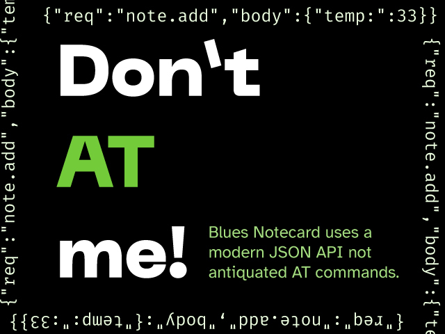 Don't AT Me — Use a Modern JSON API Instead banner