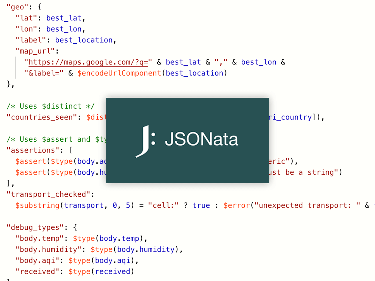 JSONata 2.0 for Notehub Routes: New Features and How to Use Them