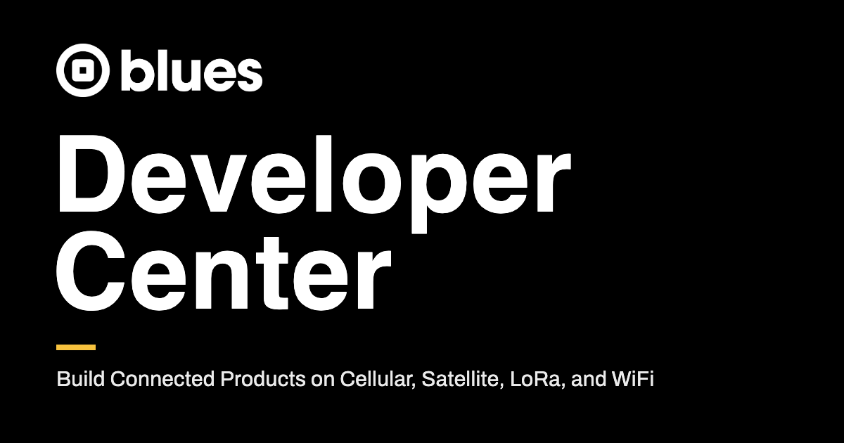 Debug - Developer Blog - IoT Connectivity at Blues